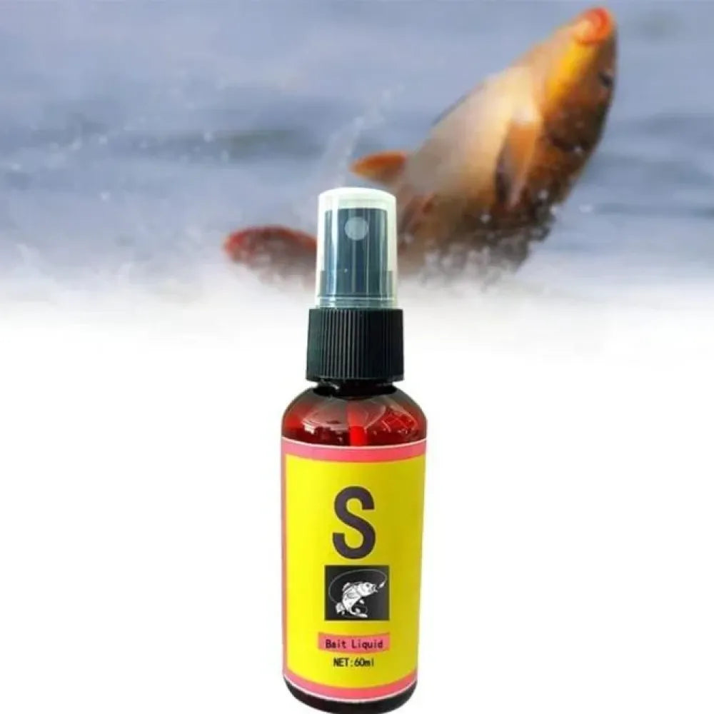 Red fish attractant spray