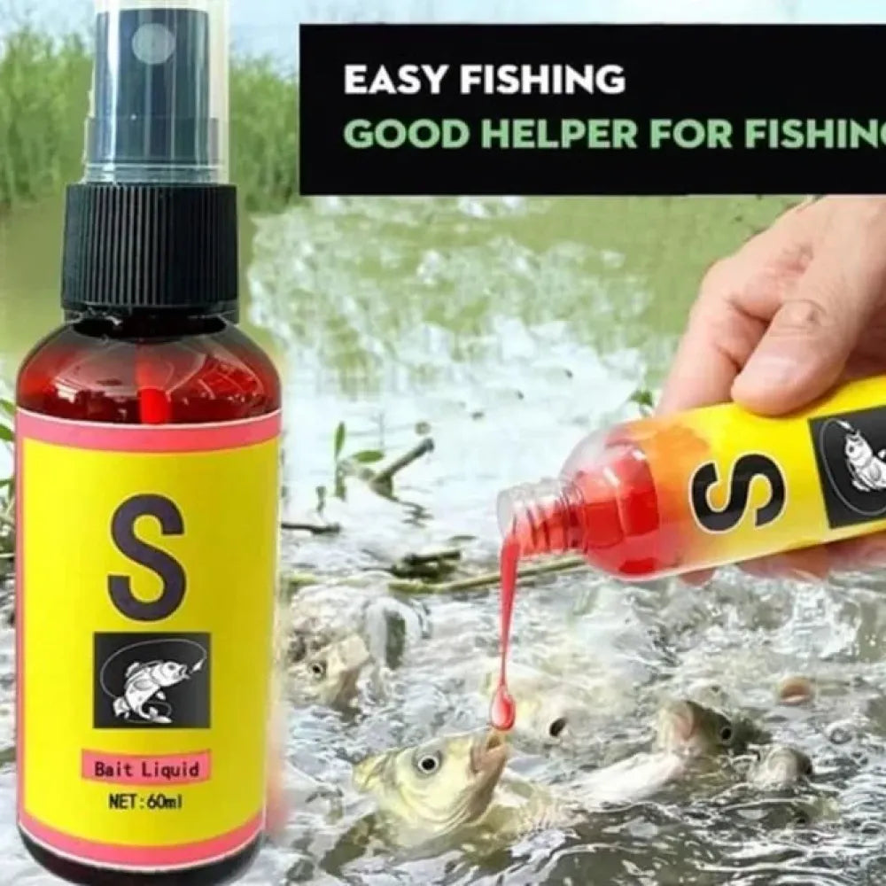 Red fish attractant spray
