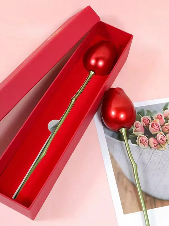 Red Rose Jewelry Box