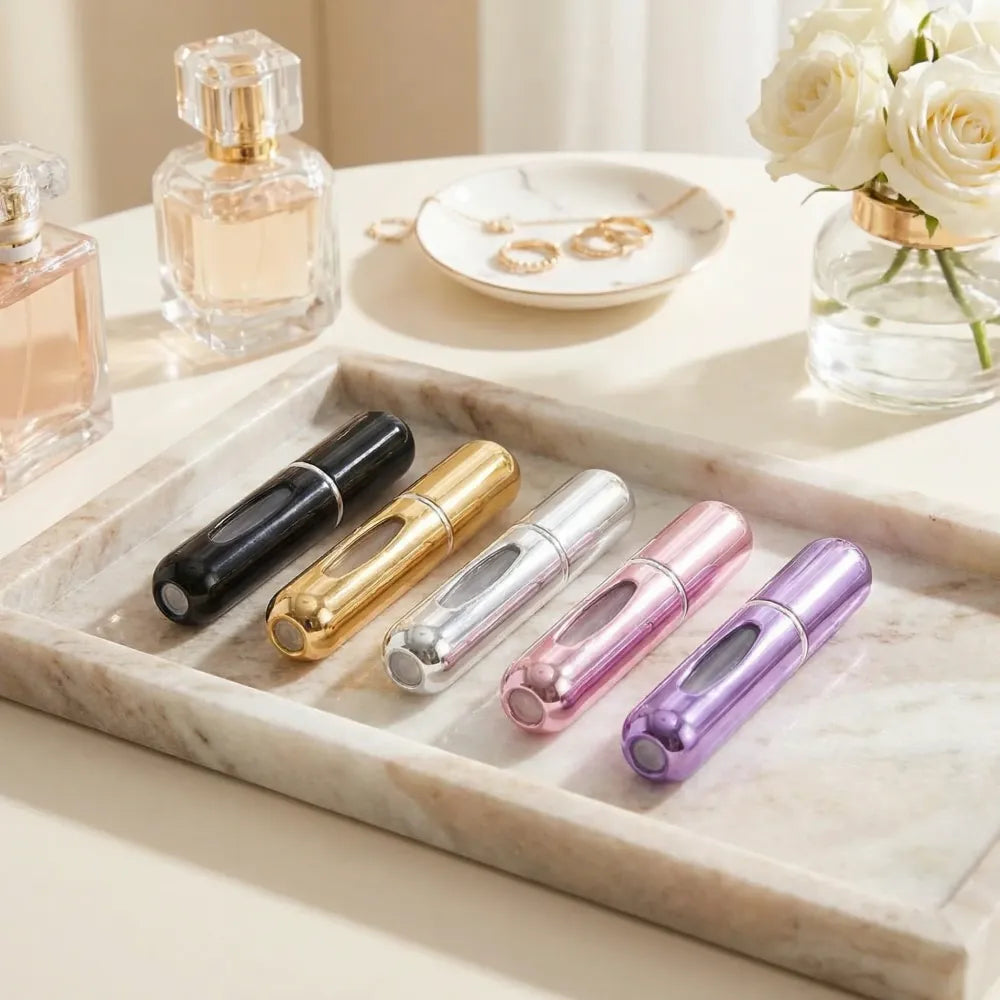 Refillable pocket perfume for women