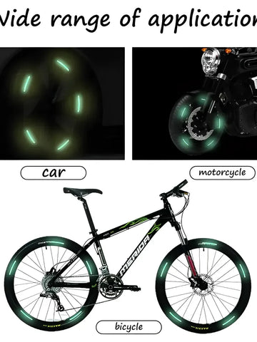 Reflective Car Wheel Stickers