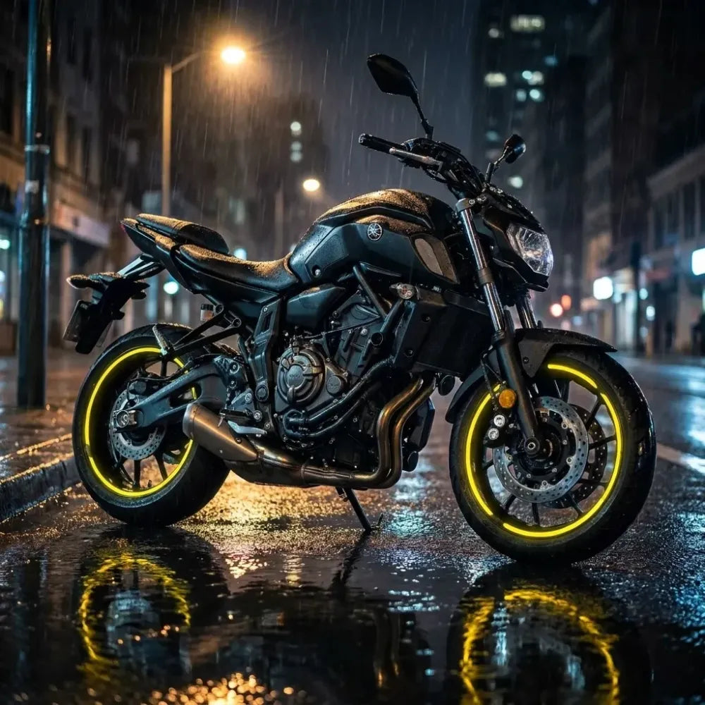 Reflective tyre & body stickers – 18 stripes
