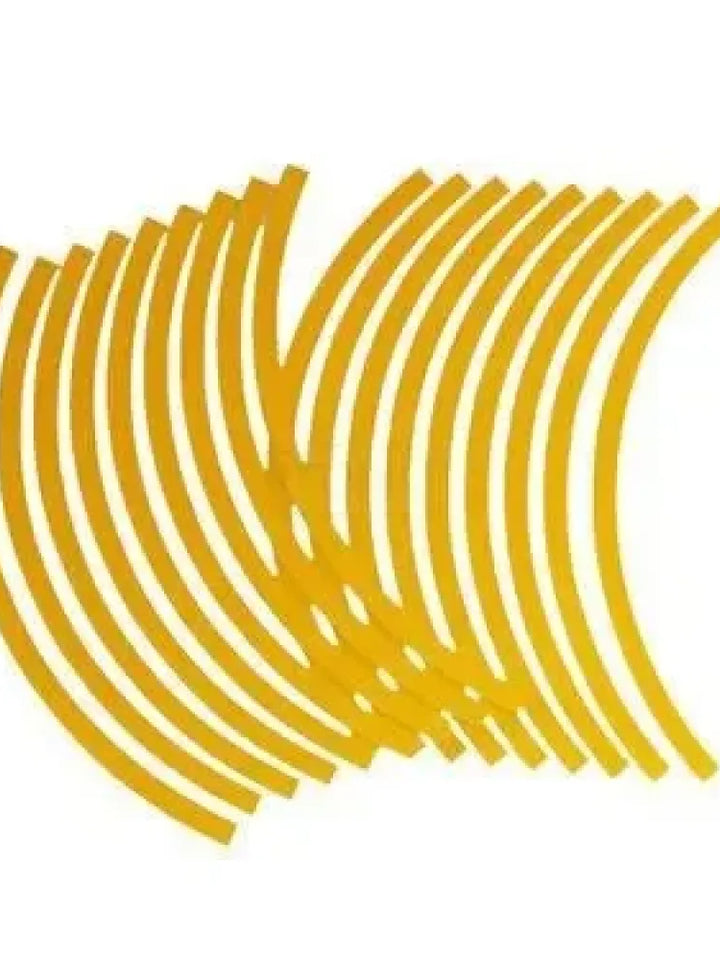 Reflective Tyre & Body Stickers – 18 Stripes