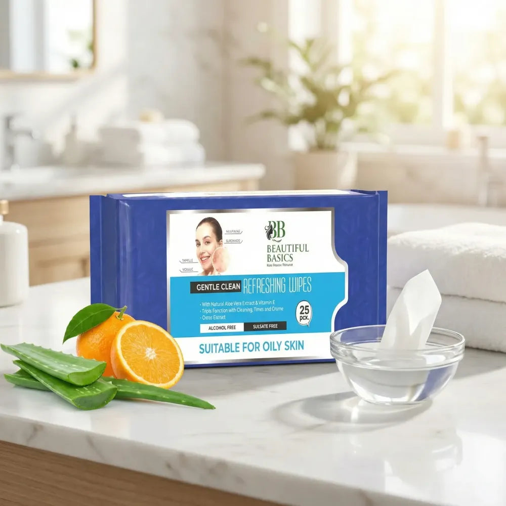 Refreshing facial wet wipes - health care
