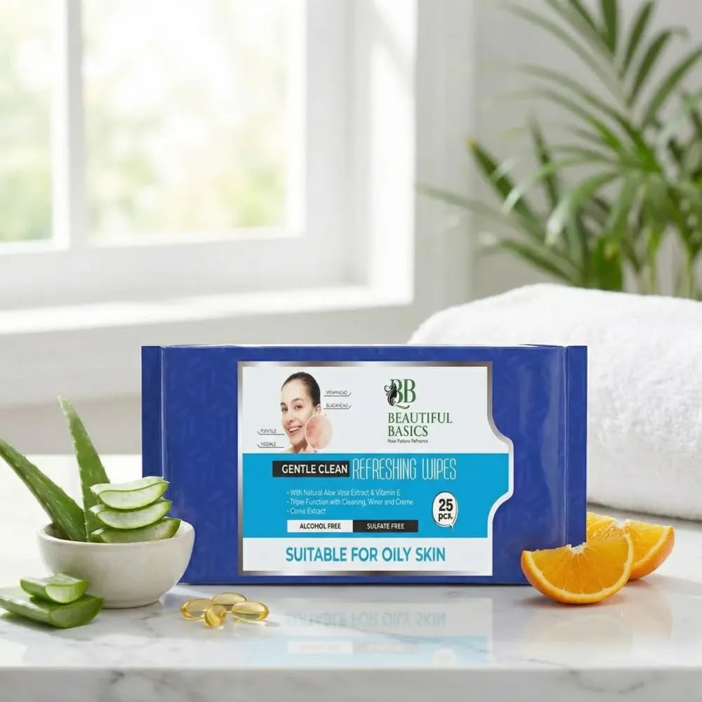 Refreshing facial wet wipes - health care
