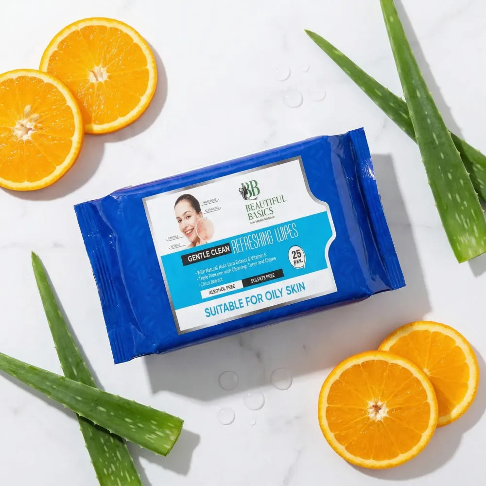 Refreshing facial wet wipes - health care