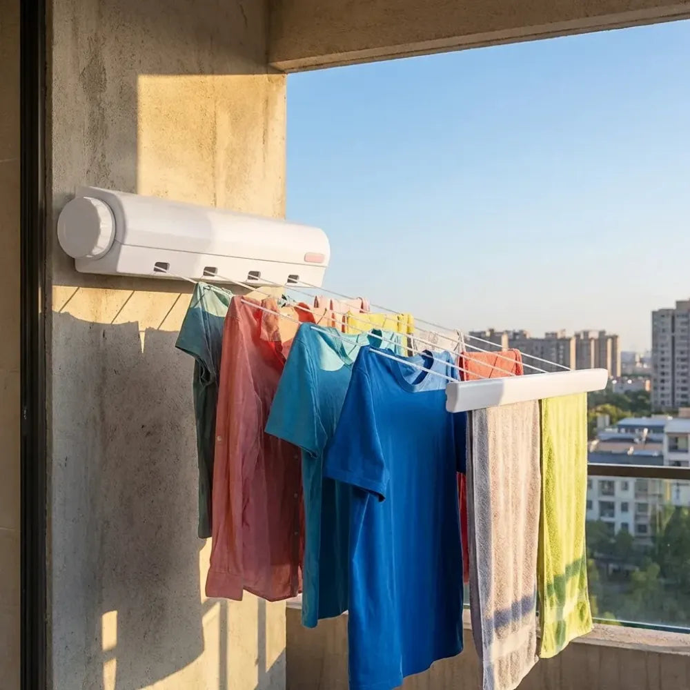 Retractable clothesline system - potential heroes