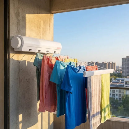 Retractable clothesline system - potential heroes