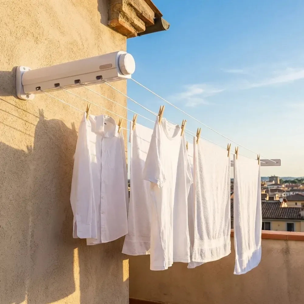 Retractable clothesline system - potential heroes