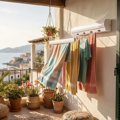 Retractable clothesline system - potential heroes