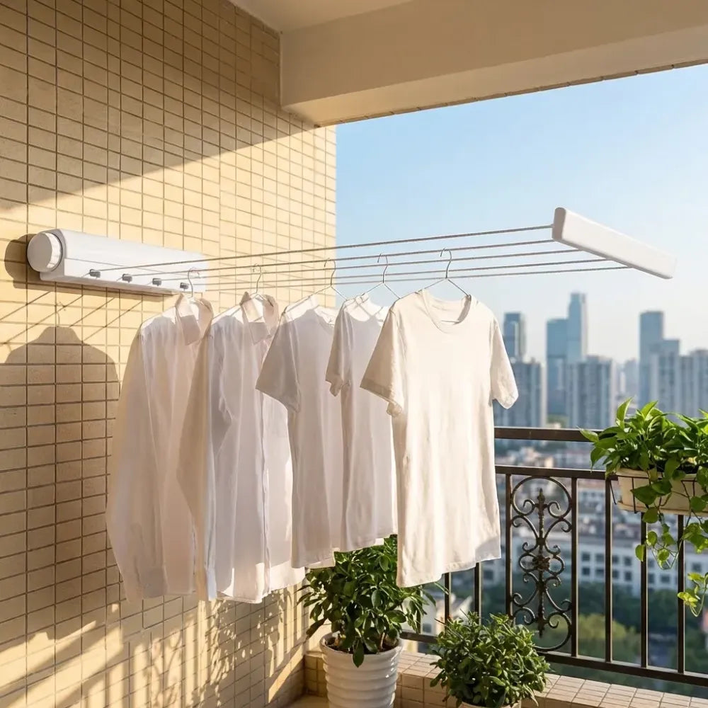 Retractable clothesline system - potential heroes