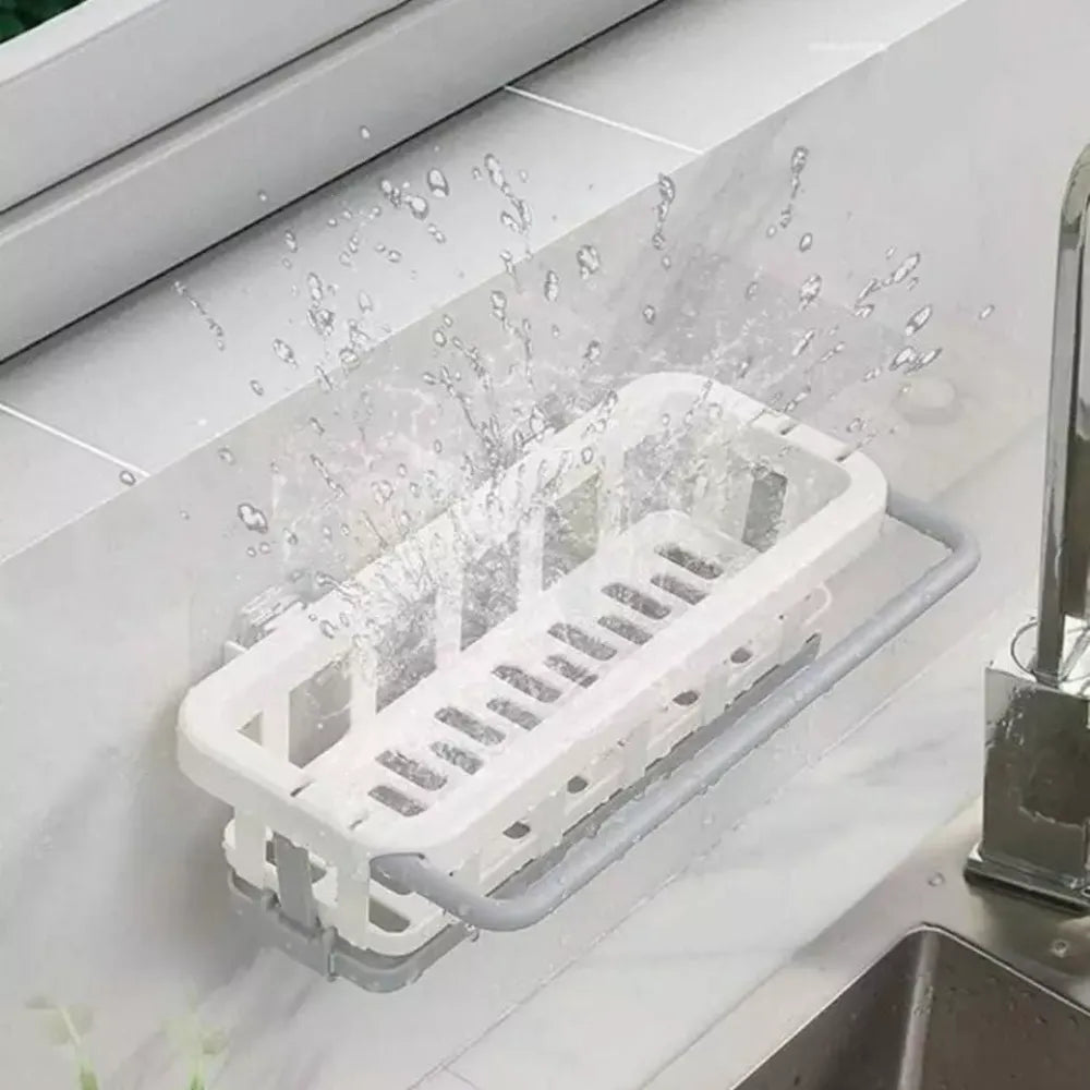 Retractable sponge rack (2-pack)