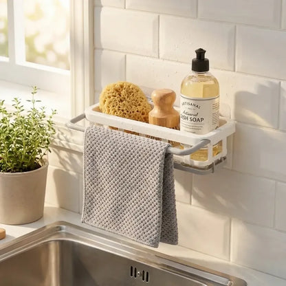 Retractable sponge rack (2-pack) - home essentials