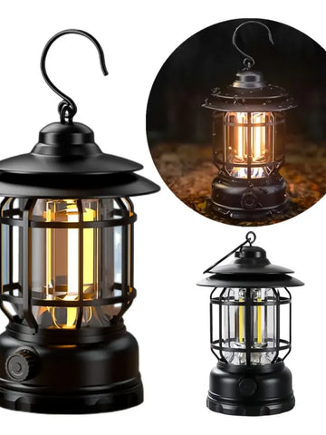 Retro Rechargeable Camping Lantern