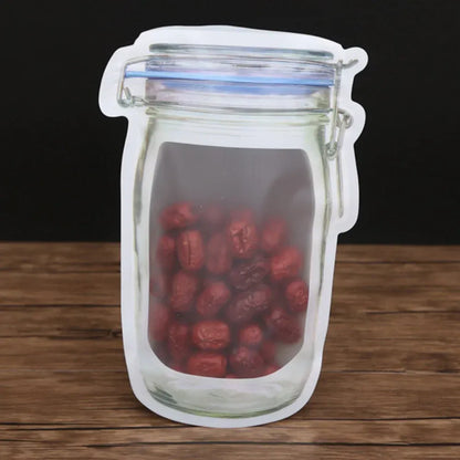 Reusable airtight food storage pouch (1000 ml) - home & kitchen