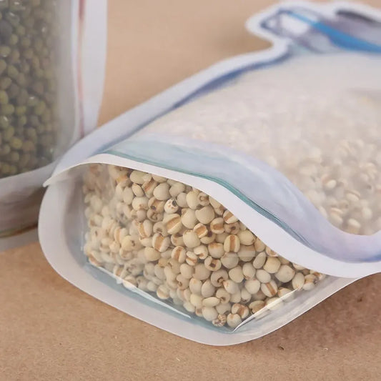Reusable airtight food storage pouch (1000 ml) - home & kitchen