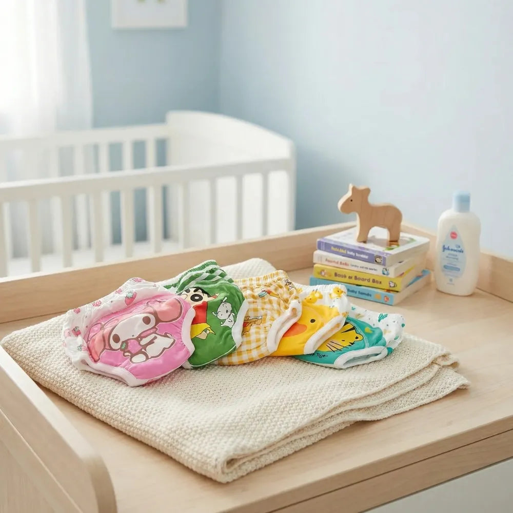 Reusable cloth diaper for baby