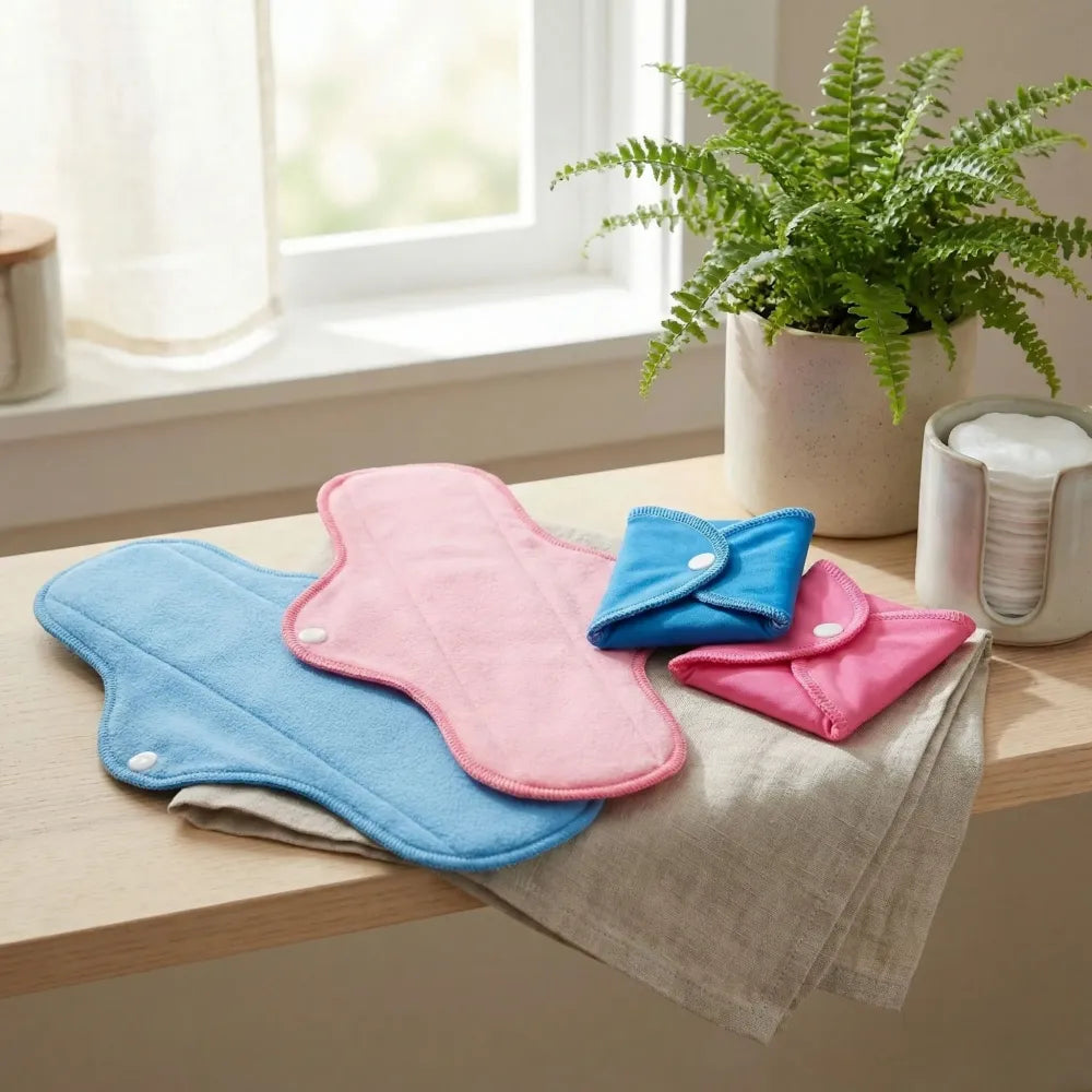Reusable cotton sanitary pads (pack of 2)
