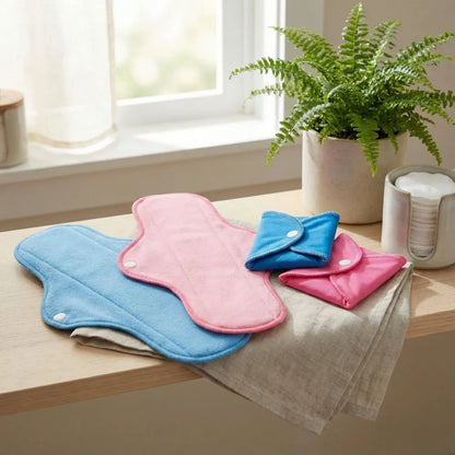 Reusable cotton sanitary pads (pack of 2)