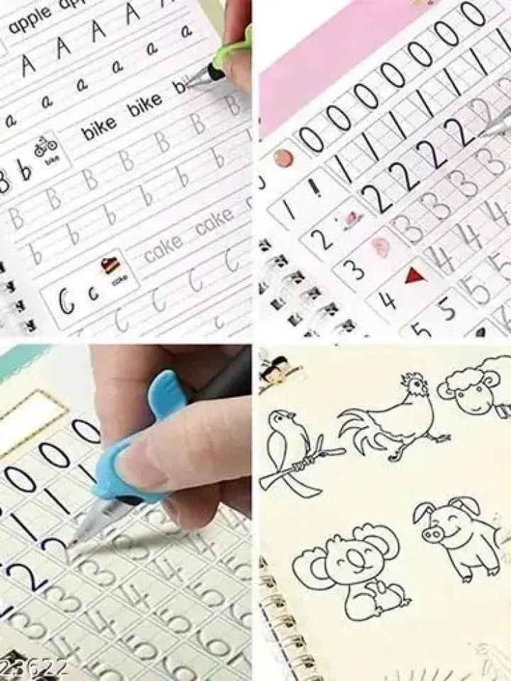 Reusable Magic Writing Book for Kids (Pack of 2)