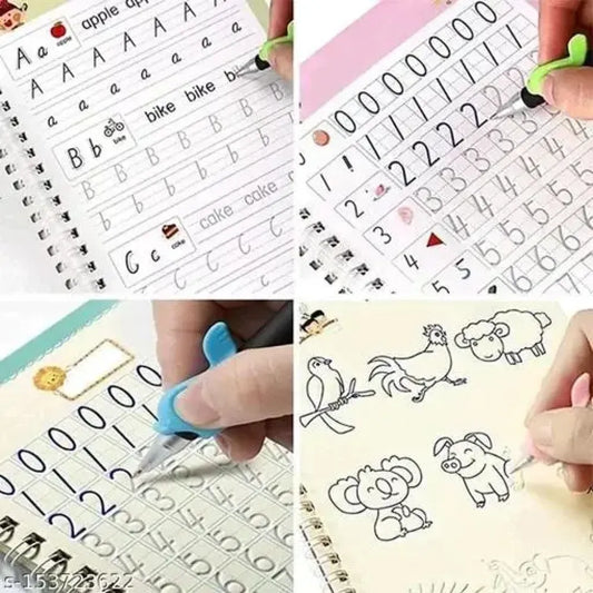 Reusable magic writing book for kids (pack of 2)