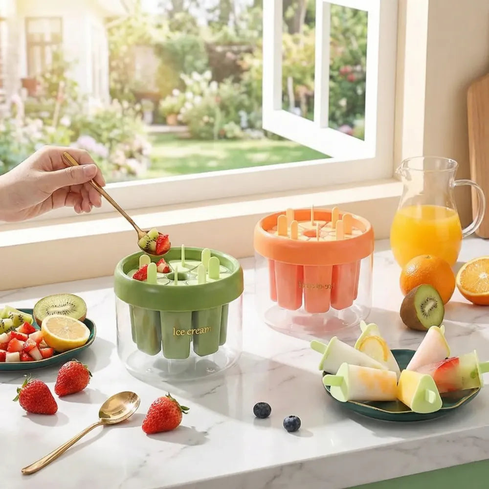 Reusable popsicle molds (8-pack) - summer product