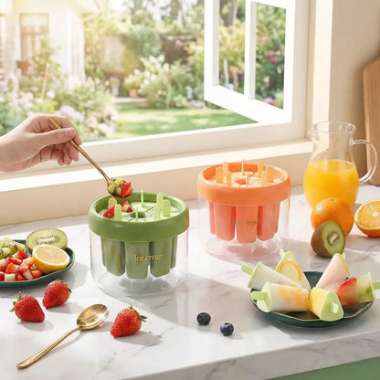 Reusable popsicle molds (8-pack) - summer product
