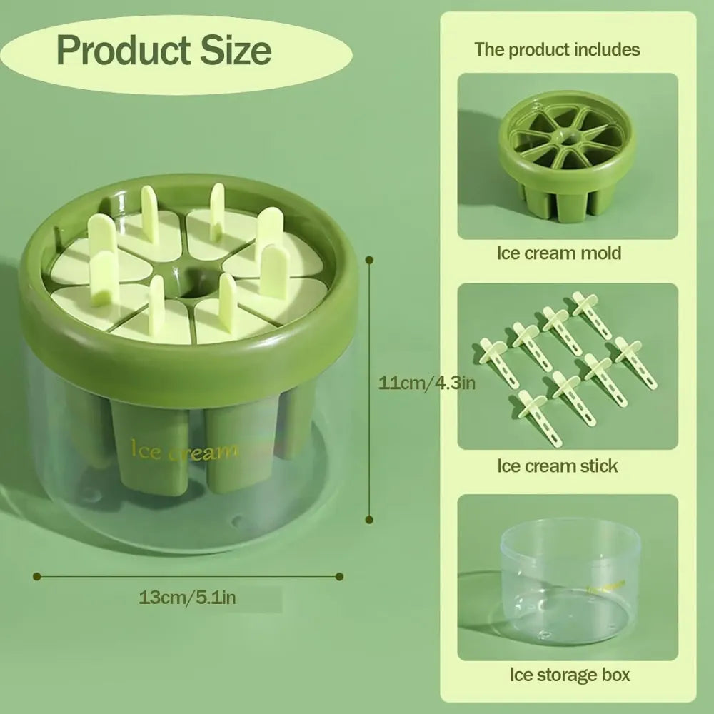 Reusable popsicle molds (8-pack) - summer product