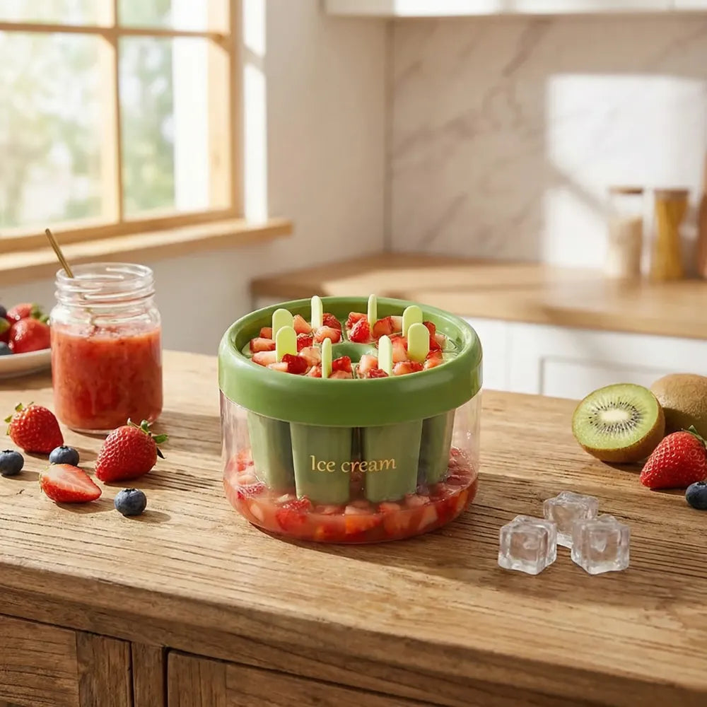 Reusable popsicle molds (8-pack) - summer product