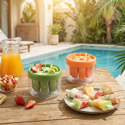 Reusable popsicle molds (8-pack) - summer product