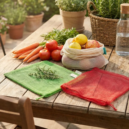 Reusable produce bags - home essentials