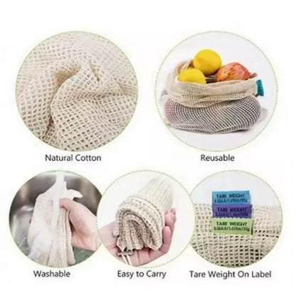 Reusable produce bags - home essentials