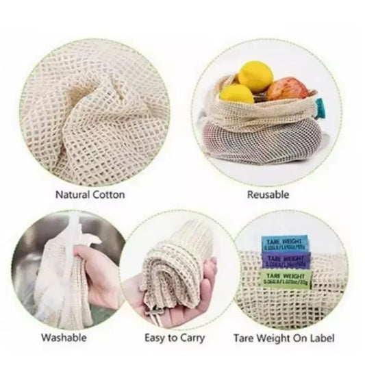 Reusable produce bags - home essentials