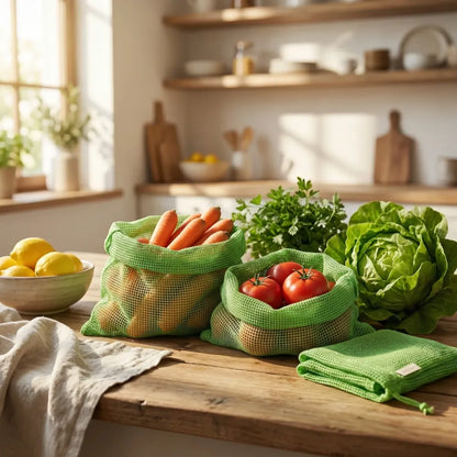 Reusable produce bags - home essentials