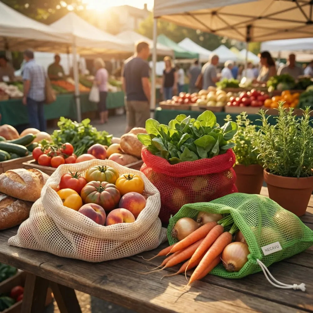 Reusable produce bags - home essentials