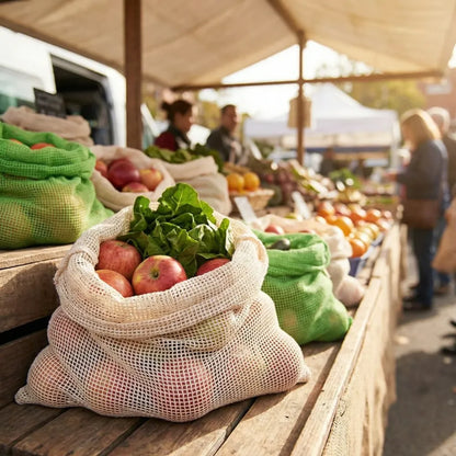 Reusable produce bags - home essentials