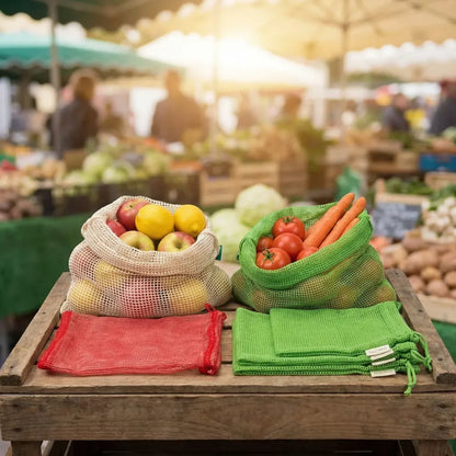 Reusable produce bags - home essentials