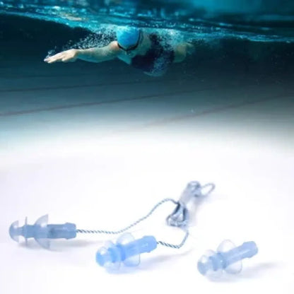 Reusable silicone ear plugs - health care