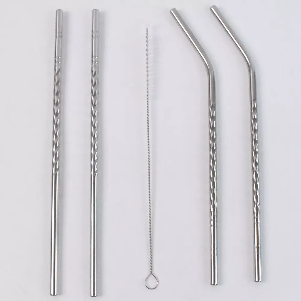 Reusable stainless steel straws - home & kitchen