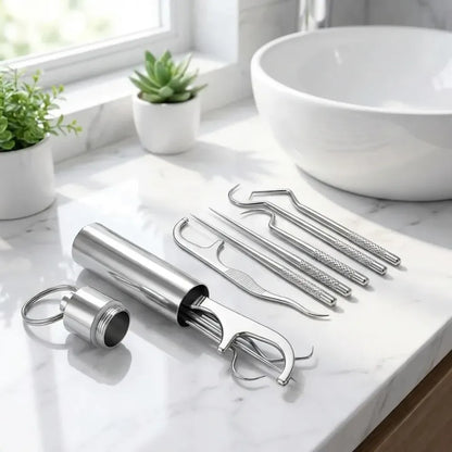 Reusable steel dental kit - home improvement