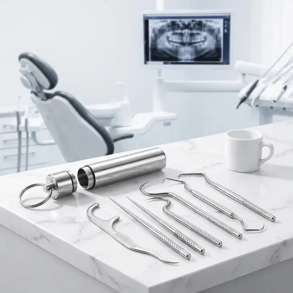 Reusable steel dental kit - home improvement