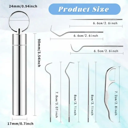 Reusable steel dental kit - home improvement
