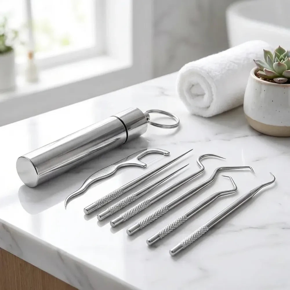 Reusable steel dental kit - home improvement