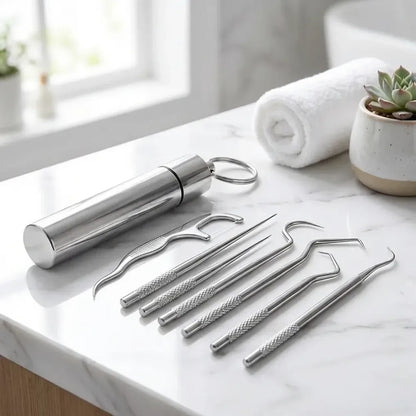 Reusable steel dental kit - home improvement