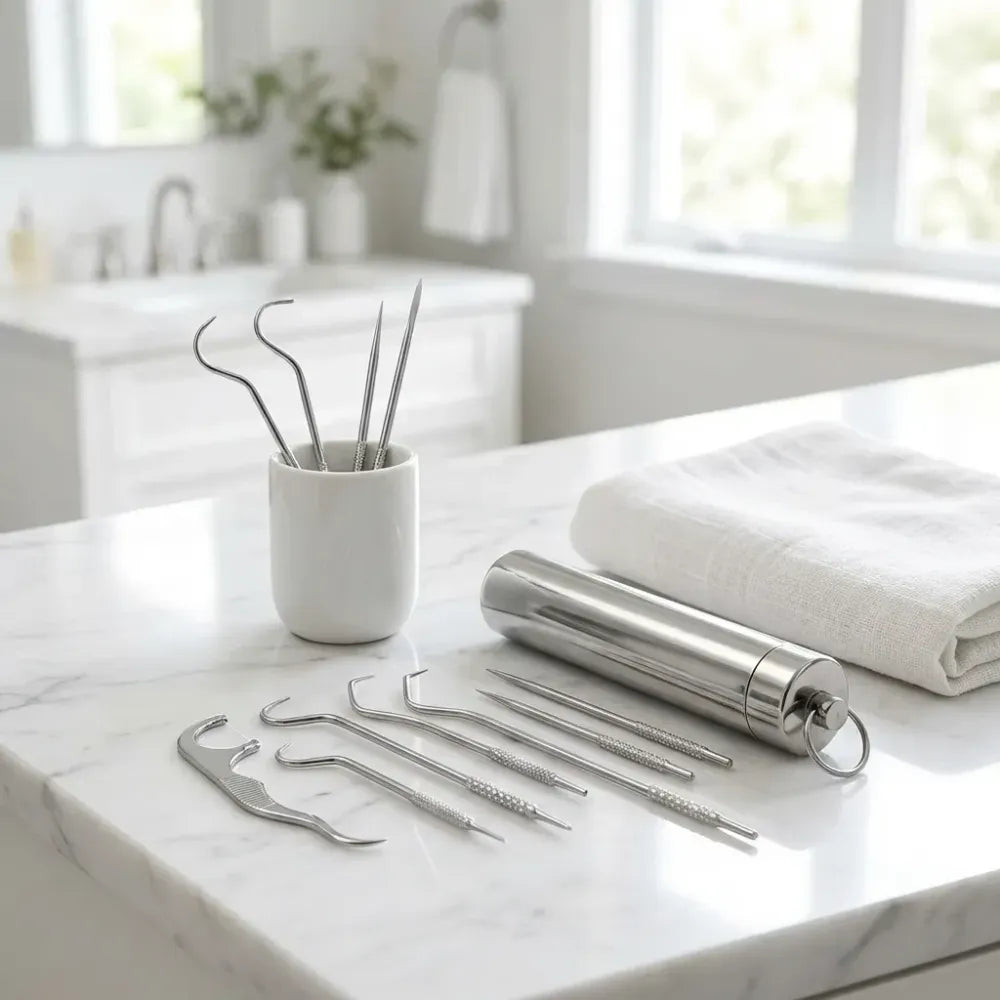 Reusable steel dental kit - home improvement