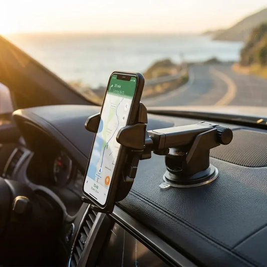 Revolex zoom star pros car mobile holder for dashboard black