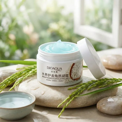 Rice tan remover gel