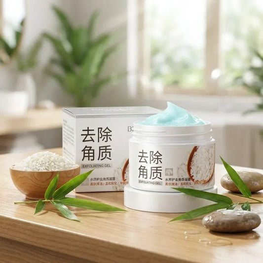Rice tan remover gel