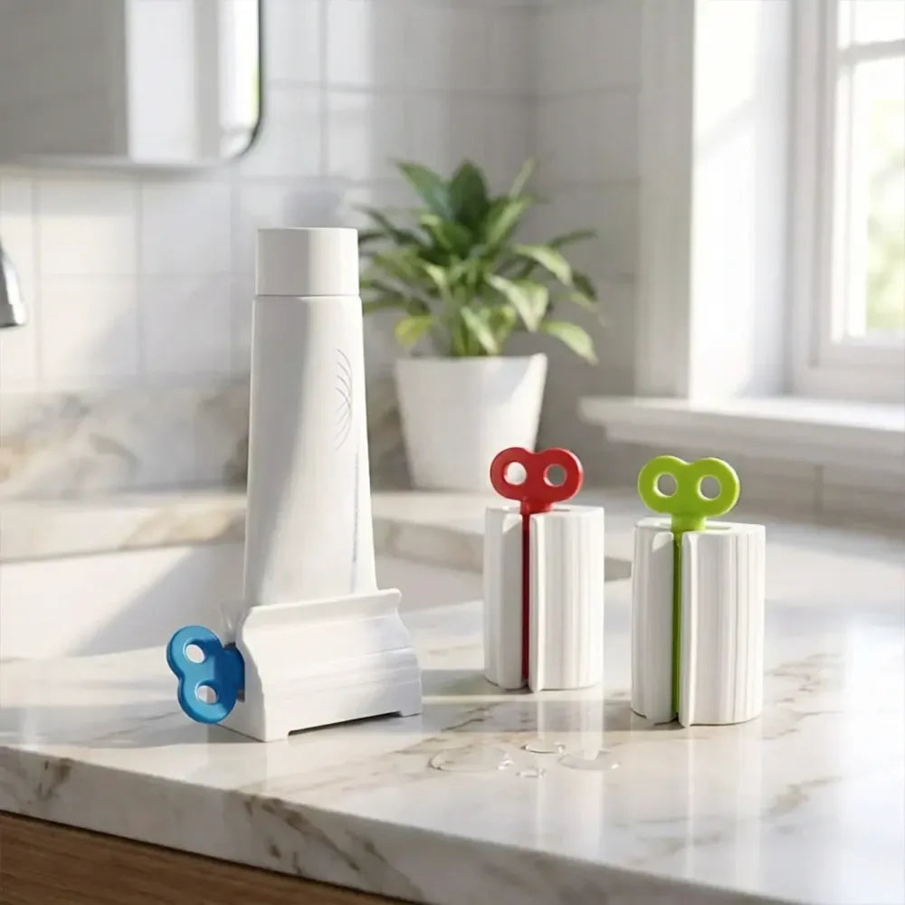 Rolling toothpaste squeezer - home improvement