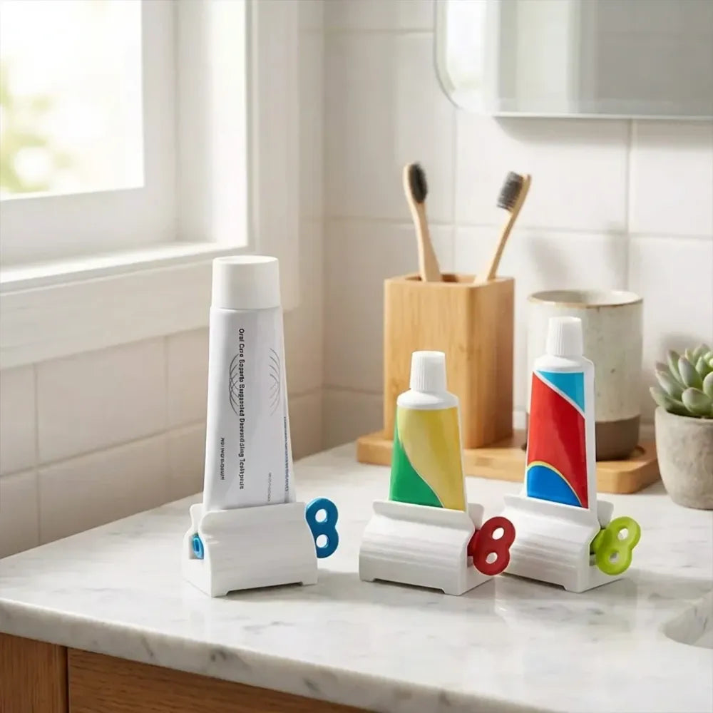 Rolling toothpaste squeezer - home improvement